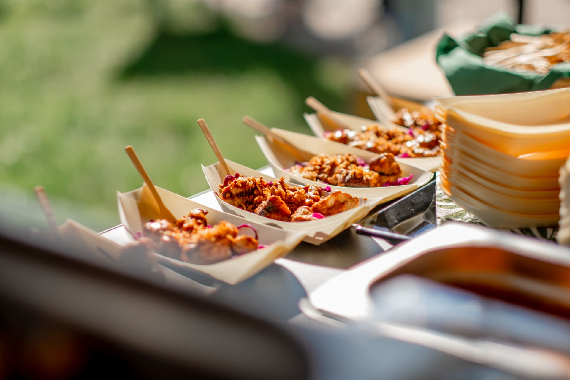Catering en foodconcepten tijdens een evenement bij Venue13